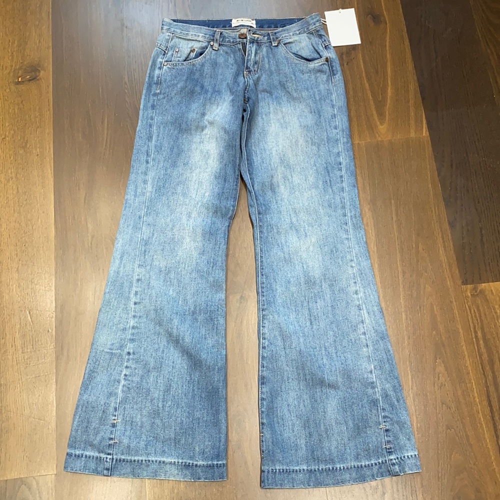 New wide leg jeans